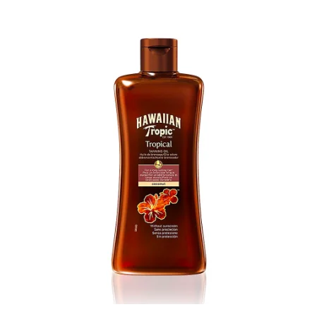 HAWAIIAN TROPIC Huile Sèche branzante à la Noix de Coco - 200 ml