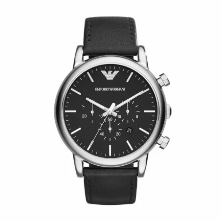 EMPORIO ARMANI Montre Emporio Armani Luigi Noir