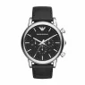 EMPORIO ARMANI Montre Emporio Armani Luigi Noir