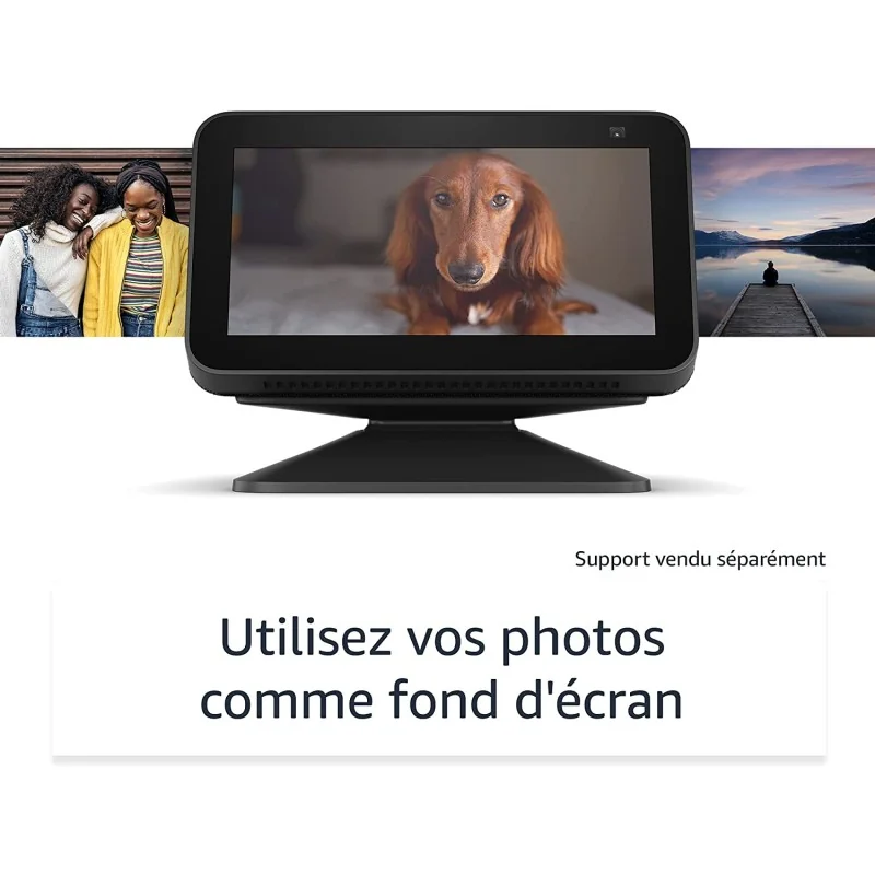 Echo Show 5 (2e génération, modèle 2021) | Écran connecté avec Alexa et caméra 2 Mpx