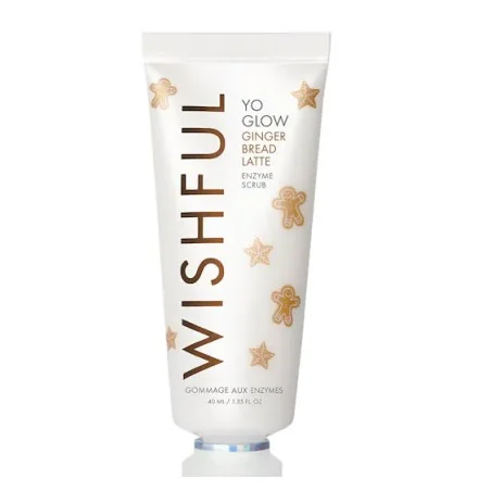 WISHFUL Yo Glow Gingerbread Latte Enzyme Scrub