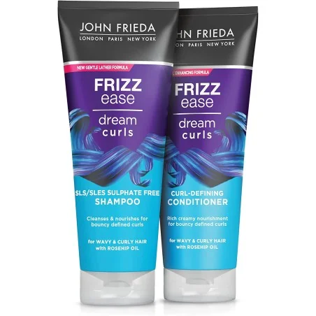 John Frieda Frizz-Ease Shampooing & Conditioner Boucles Couture 250 ml