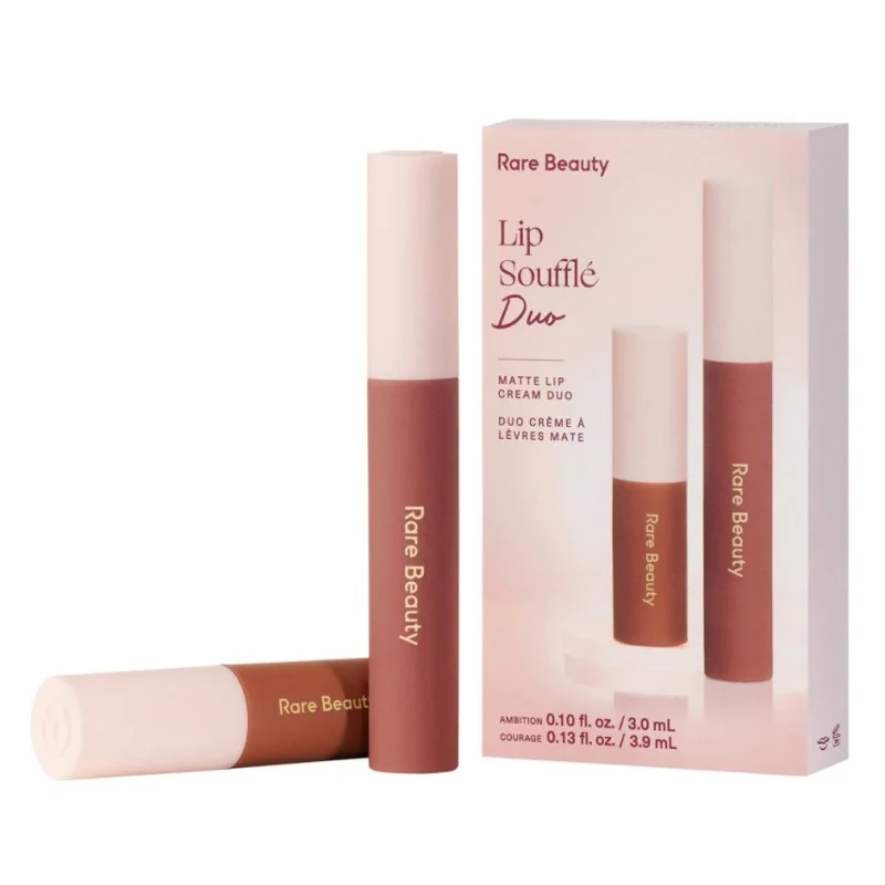 RARE BEAUTY Lip Soufflé Matte Lip Cream Duo Coffret De Rouges À Lèvres