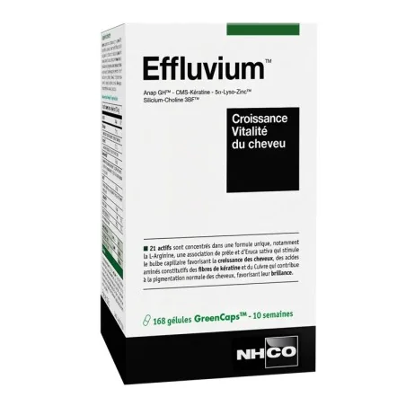 NHCO Effluvium - Vitalité du Cheveu, 168 gélules