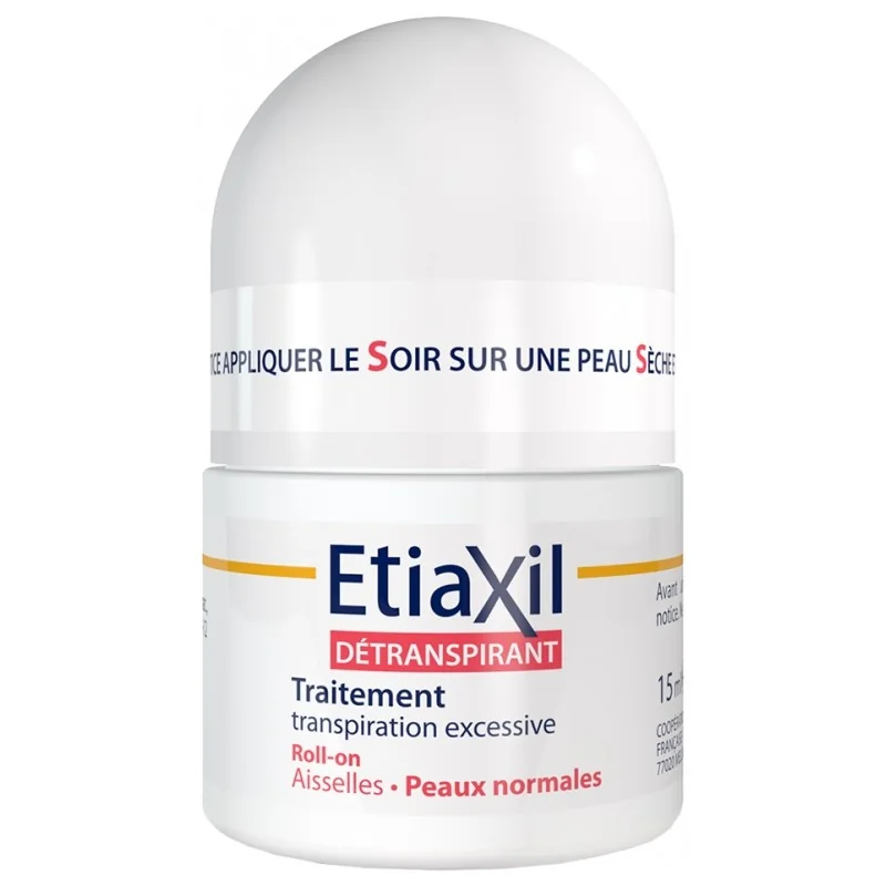 Etiaxil Traitement Détranspirant Aisselles Bille Peaux Normales