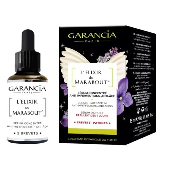 GARANCIA L’ÉLIXIR DU MARABOUT - Sérum Concentré Anti-imperfections et Anti-âge