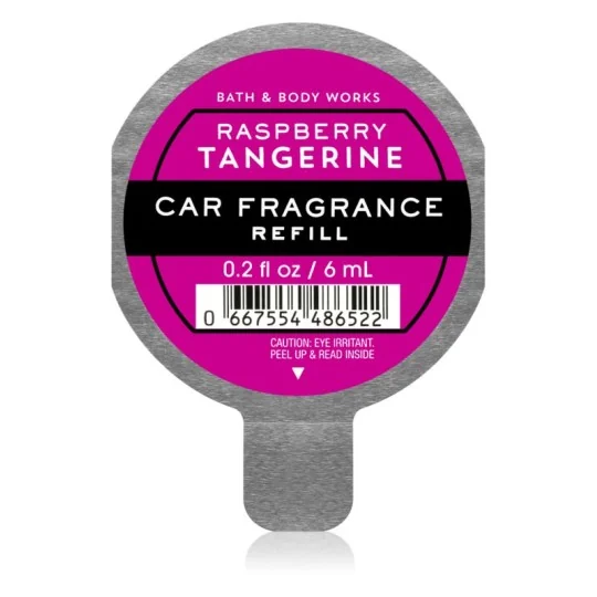 Bath & Body Works Raspberry Tangerine désodorisant voiture recharge