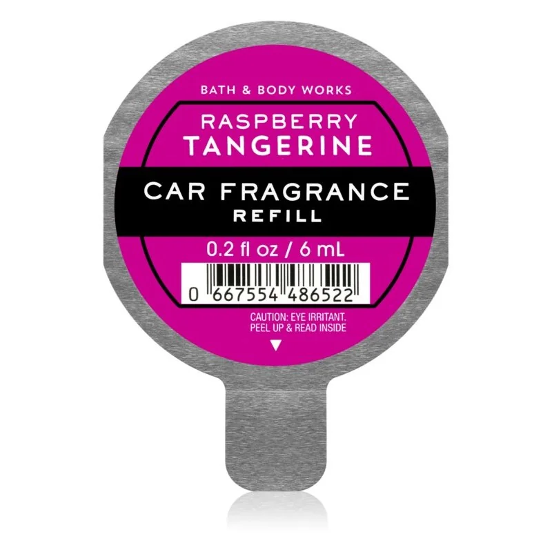 Bath & Body Works Raspberry Tangerine désodorisant voiture recharge