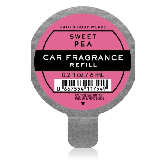 Bath & Body Works Sweet Pea désodorisant voiture recharge