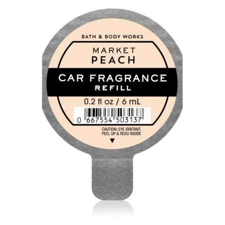 Bath & Body Works Market Peach désodorisant voiture recharge