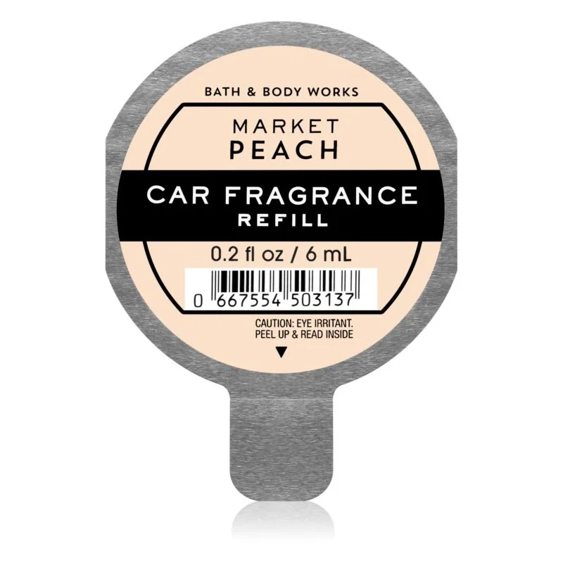 Bath & Body Works Market Peach désodorisant voiture recharge