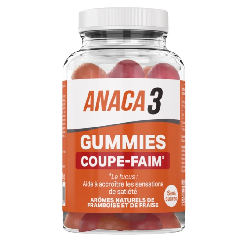 Anaca3 Gummies Coupe-Faim 60 Gummies