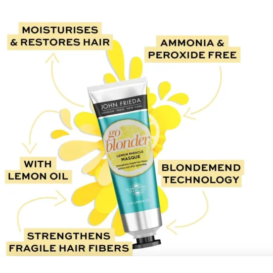 John Frieda Sheer Blonde Go Blonder Lemon Miracle Masque 105ml