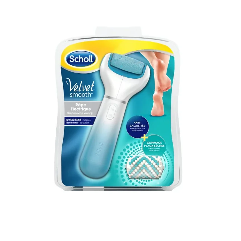 SCHOLL Râpe électrique Express Pedi - Velvet Smooth