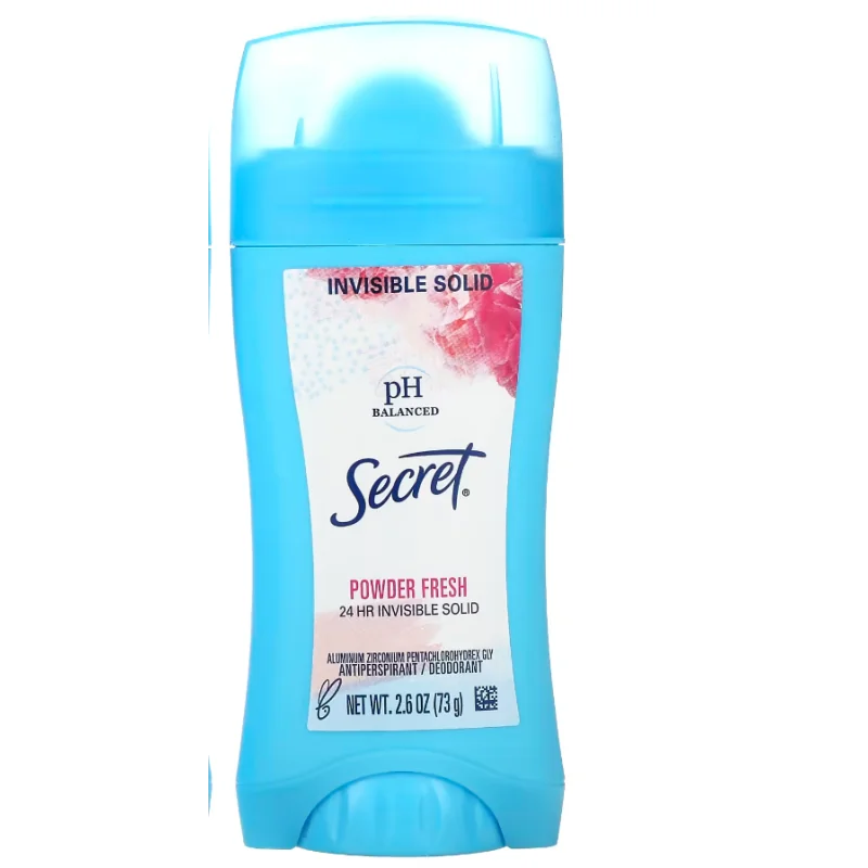 Secret Invisible Solid Antiperspirant & Deodorant Powder Fresh 73g