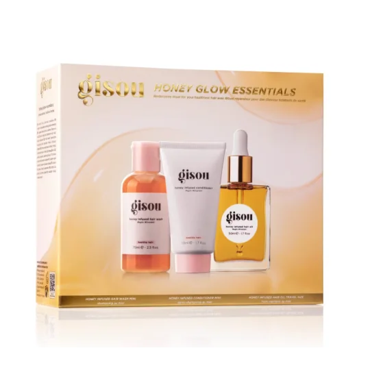 GISOU Honey Glow Essentials Coffret soin cheveux