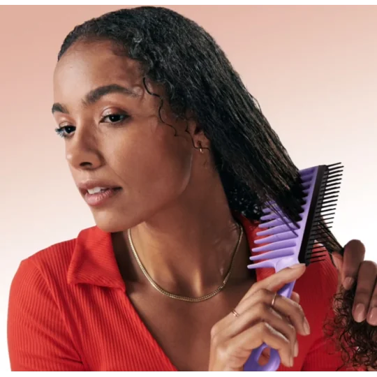 Tangle Teezer Wide Tooth Comb Lilac Black Peigne à cheveux