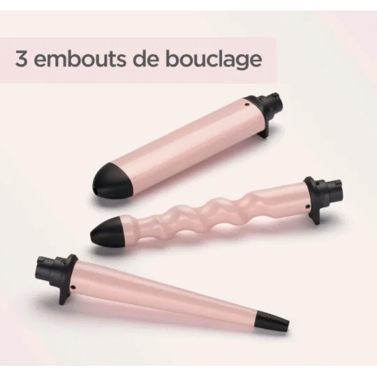 Babyliss Fer à boucler Curl and Wave Trio