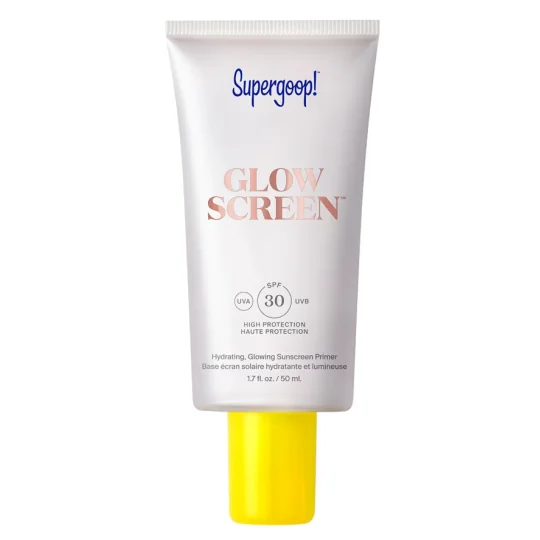 SUPERGOOP! Glowscreen - Écran Solaire SPF 30 PA+++ avec Acide Hyaluronique + Niacinamide