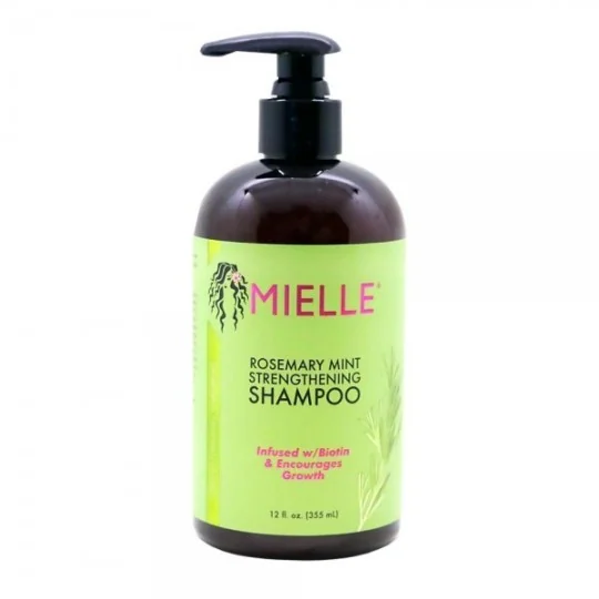 MIELLE ORGANICS Shampooing croissance Romarin/Menthe poivrée (Rosemary Mint) 355ml