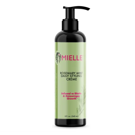 MIELLE ORGANICS Crème coiffante croissance Romarin/Menthe poivrée (Rosemary Mint) 240ml