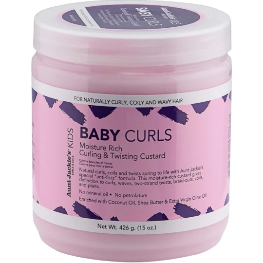 AUNT JACKIE'S Crème anti-frisottis CUSTARD (baby girl curl) 426g