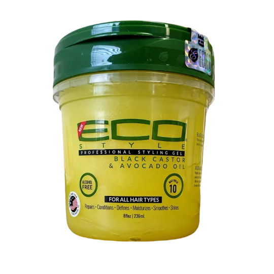 ECO STYLER Gel de fixation RICIN & AVOCAT 473ml