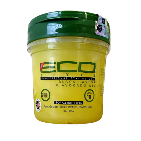 ECO STYLER Gel de fixation RICIN & AVOCAT 473ml