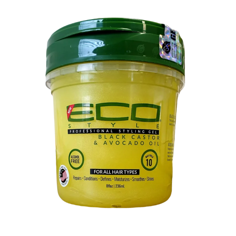 ECO STYLER Gel de fixation RICIN & AVOCAT 473ml