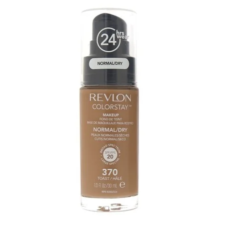 Revlon ColorStay FOND DE TEINT COLORSTAY 24H - PEAUX normales à sèches - 370 TOAST