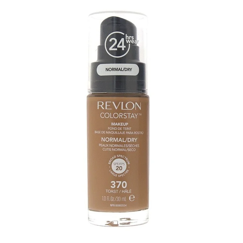 Revlon ColorStay FOND DE TEINT COLORSTAY 24H - PEAUX normales à sèches - 370 TOAST