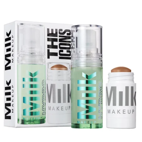 MILK MAKEUP The Icon Set - Base de Teint Hydratante et Bronzer Crème en Stick