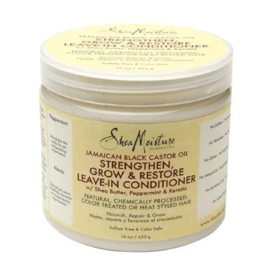 SHEA MOISTURE JAMAICAN BLACK CASTOR OIL STRENGTHEN & RESTORE LEAVE IN CONDITIONER