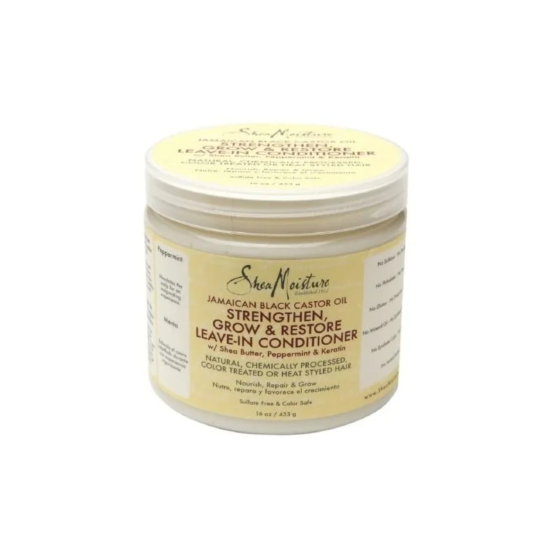 SHEA MOISTURE JAMAICAN BLACK CASTOR OIL STRENGTHEN & RESTORE LEAVE IN CONDITIONER