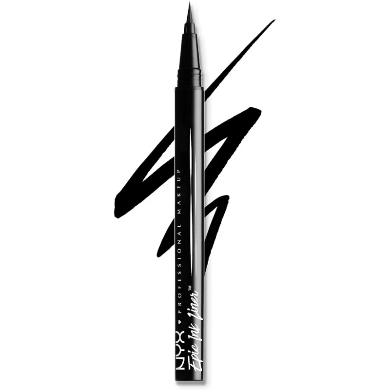 NYX Eyeliner Feutre Epic Ink Liner, Waterproof, Black