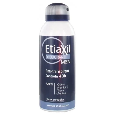 Etiaxil Déodorant Men Anti-Transpirant Contrôle 48H Aérosol 150 ml