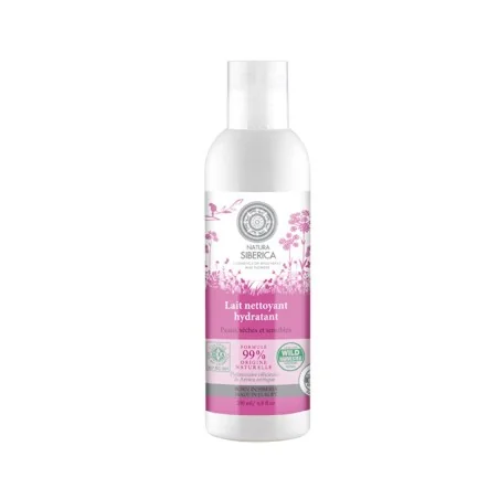 NATURA SIBERICA Lait Nettoyant Hydratant Visage